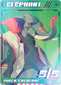 Elephant 5/5 Foil - Alfies