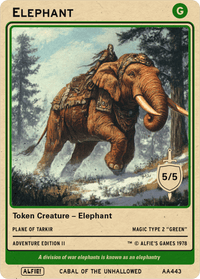 Elephant 5/5 - Alfies