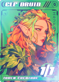 Elf Druid Foil - Alfies