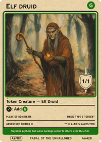Elf Druid - Alfies