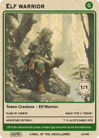 Elf Warrior 1/1 - Alfies
