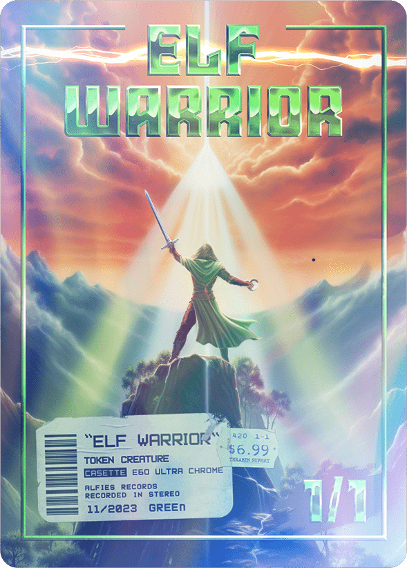 Elf Warrior Foil - Alfies