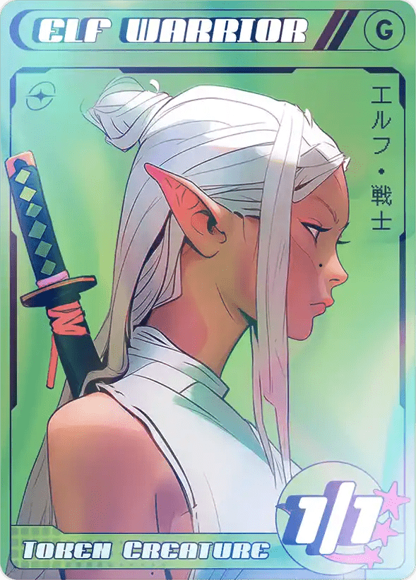 Elf Warrior Foil - Alfies