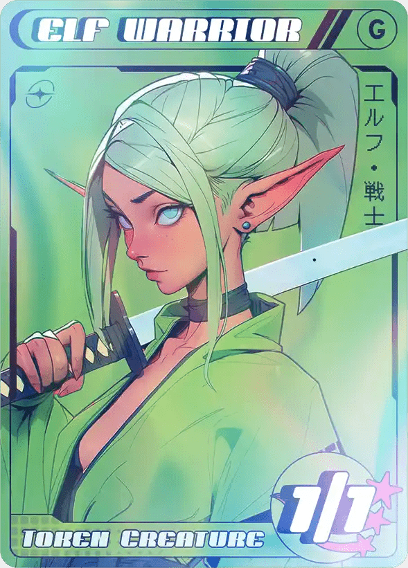 Elf Warrior Foil - Alfies