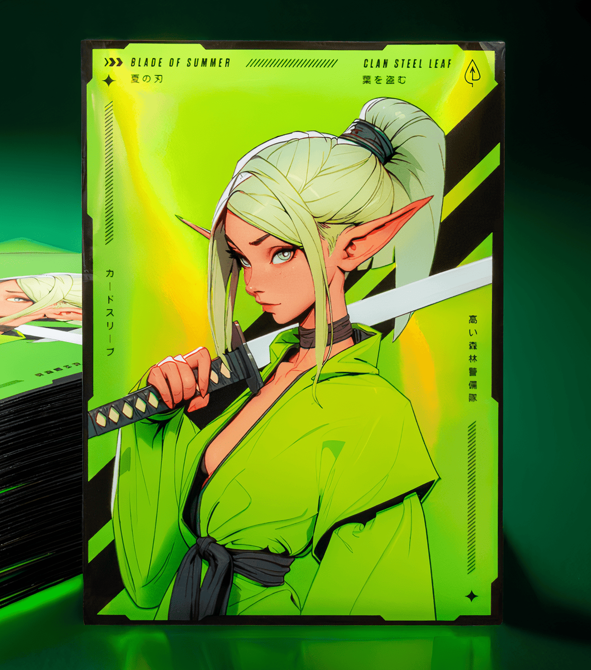 Elves Clan Foil Sleeves - Alfies