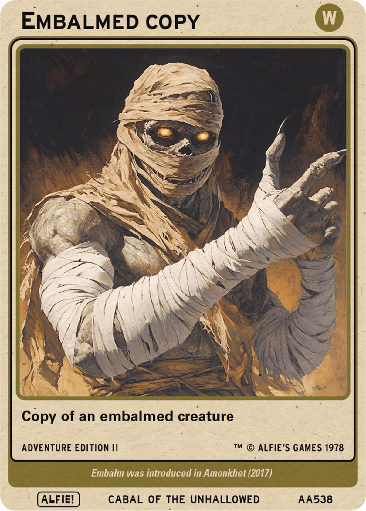 Embalm - Alfies