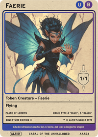 Faerie Blue Black - Alfies