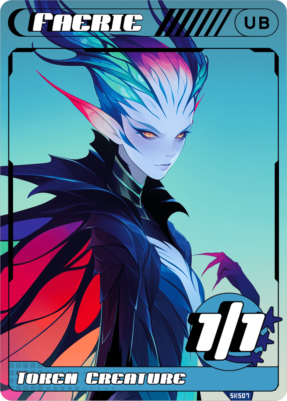 Faerie Blue Black - Alfies