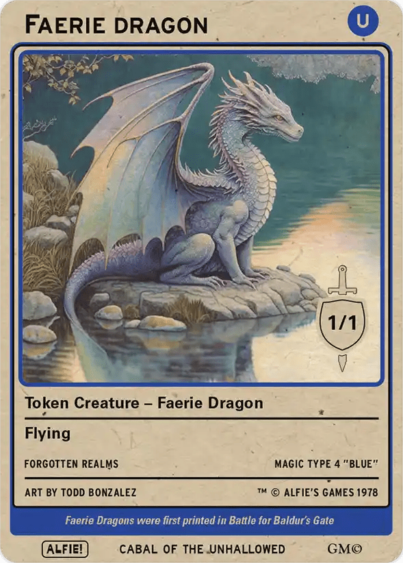 Faerie Dragon - Alfies