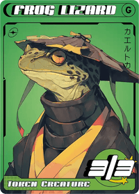 Frog Lizard - Alfies
