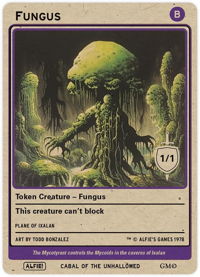 Fungus Black 1/1 - Alfies