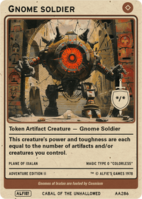 Gnome Soldier - Alfies