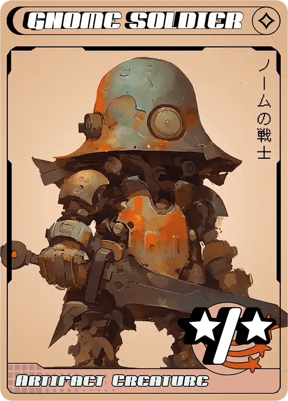 Gnome Soldier - Alfies