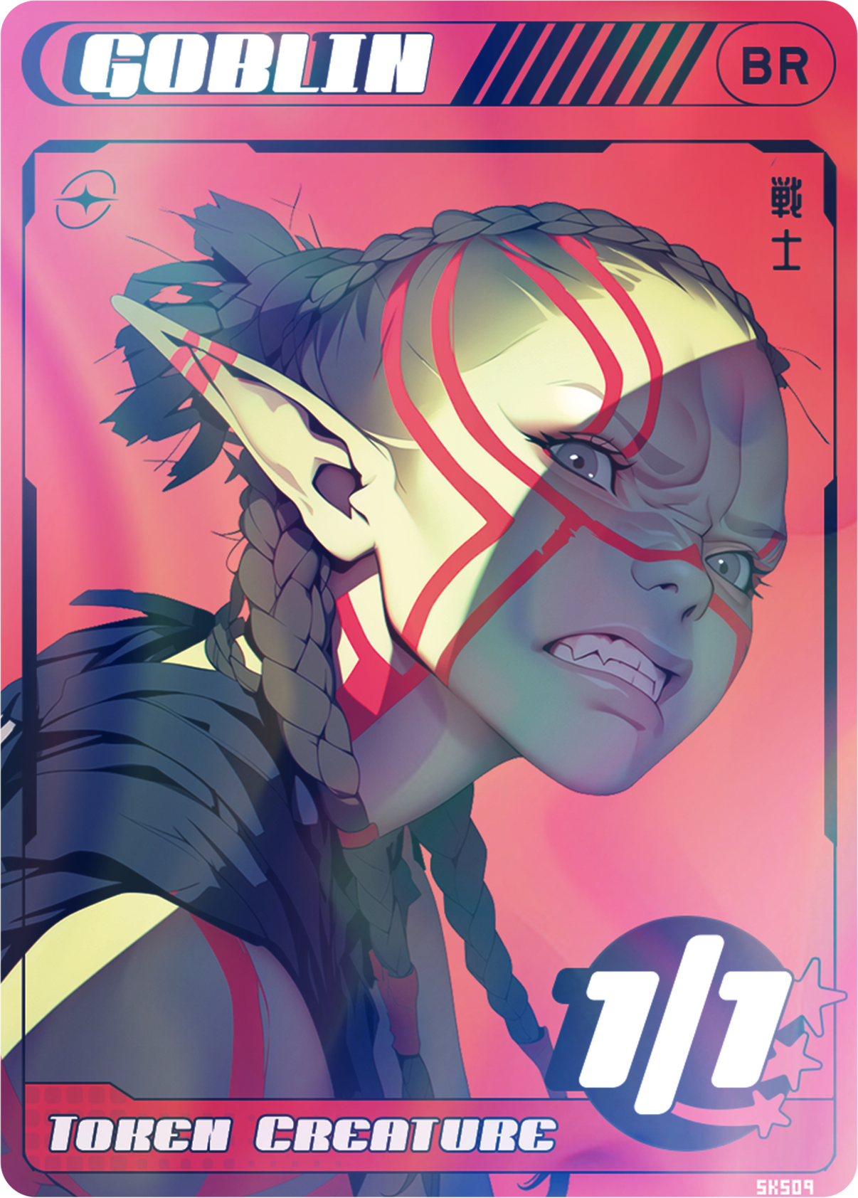 Goblin Black Red Foil - Alfies