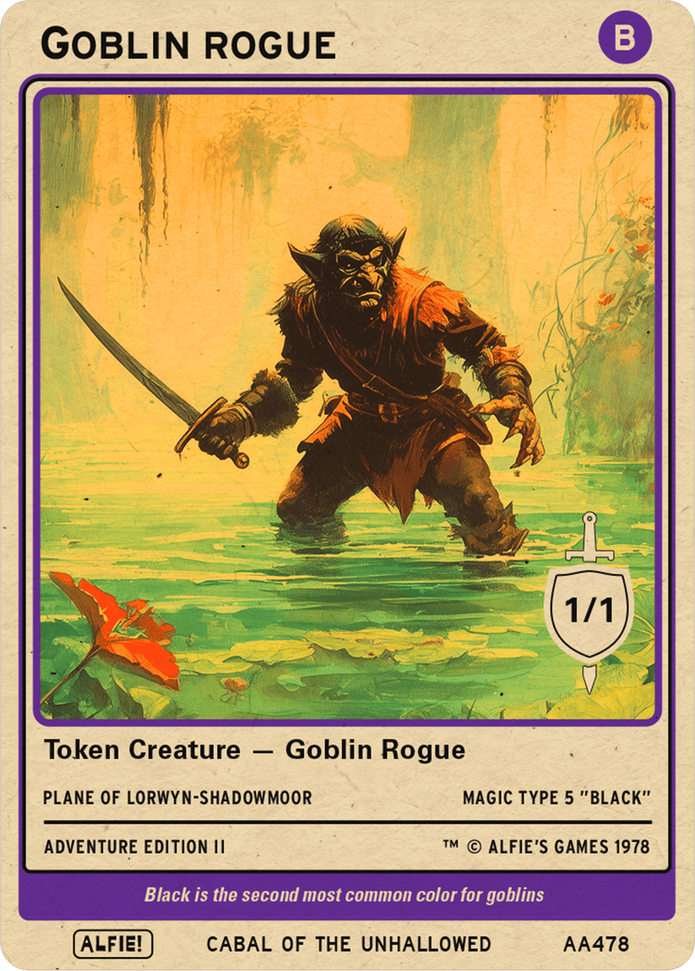 Goblin Rogue - Alfies