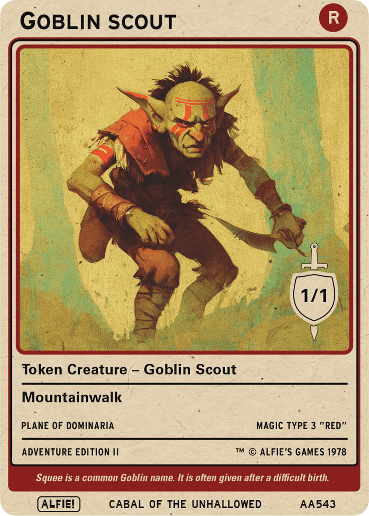 Goblin Scout - Alfies