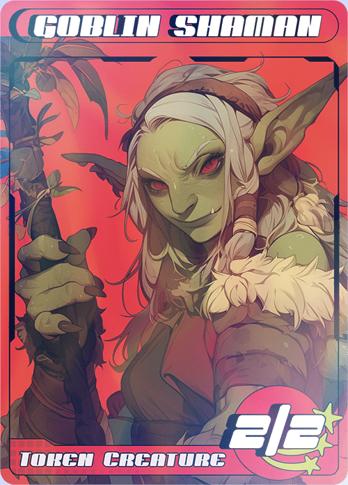 Goblin Shaman Foil - Alfies