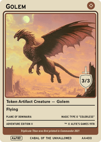 Golem 3/3 Flying - Alfies