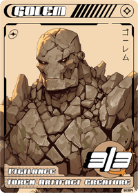 Golem 3/3 Vigilance - Alfies