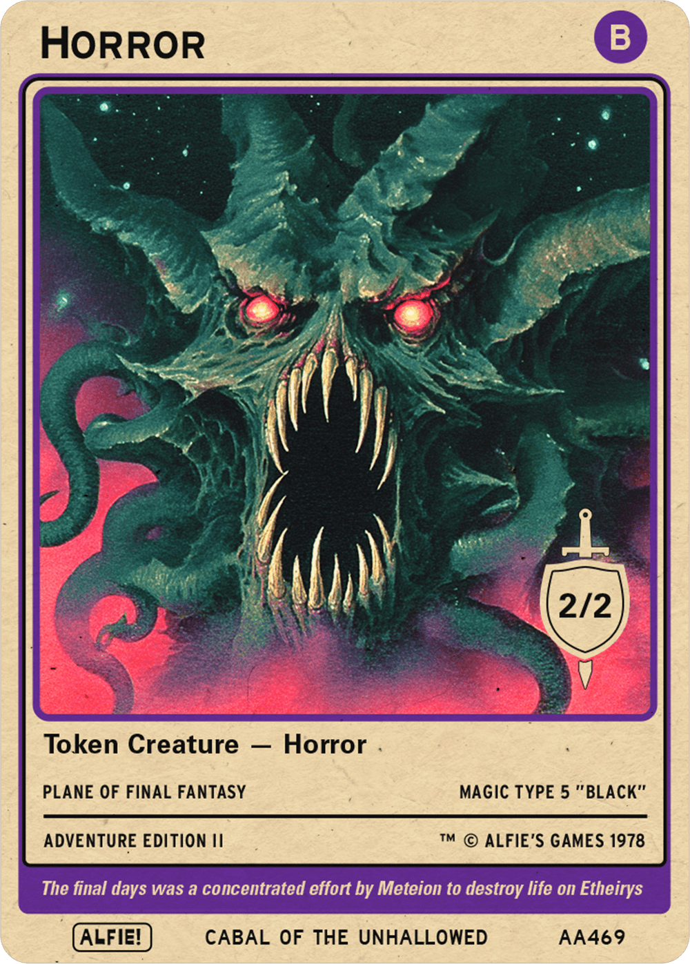 Horror 2/2 - Alfies
