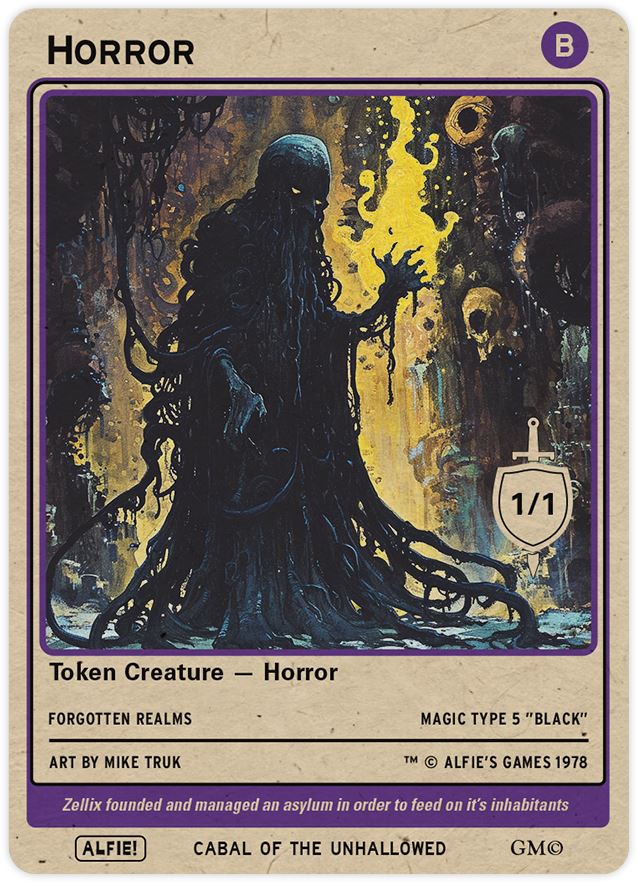 Horror Black - Alfies