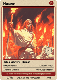 Human 1/1 Red - Alfies