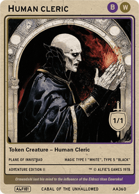 Human Cleric - Alfies