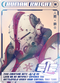Human Knight Foil - Alfies