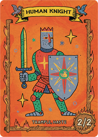 Human Knight Red 2/2 - Alfies