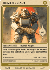 Human Knight - Alfies