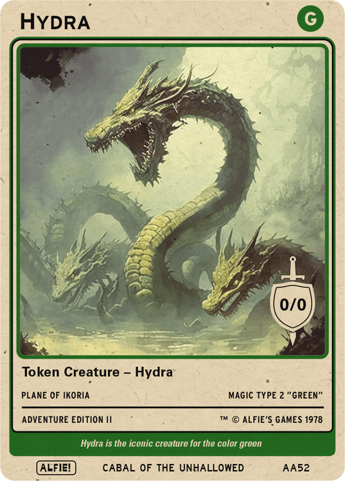 Hydra 0/0 - Alfies