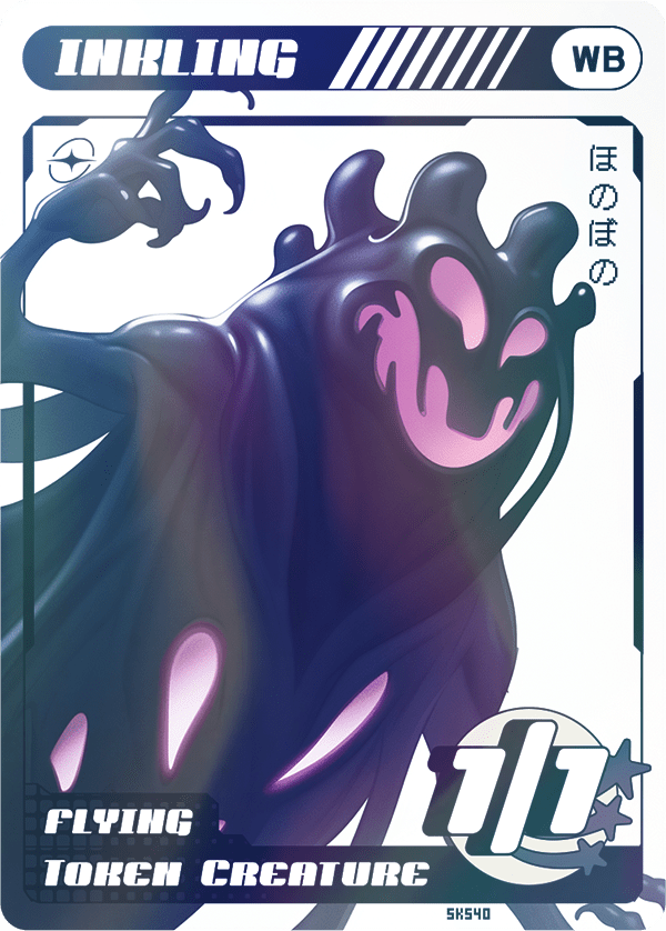 Inkling 1/1 Black White Flying Foil - Alfies