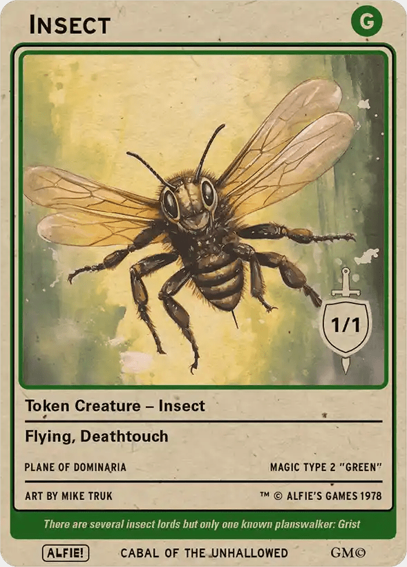 Insect 1/1 Deathtouch - Alfies