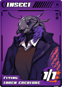 Insect Black Flying - Alfies