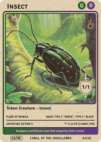 Insect Black Green - Alfies