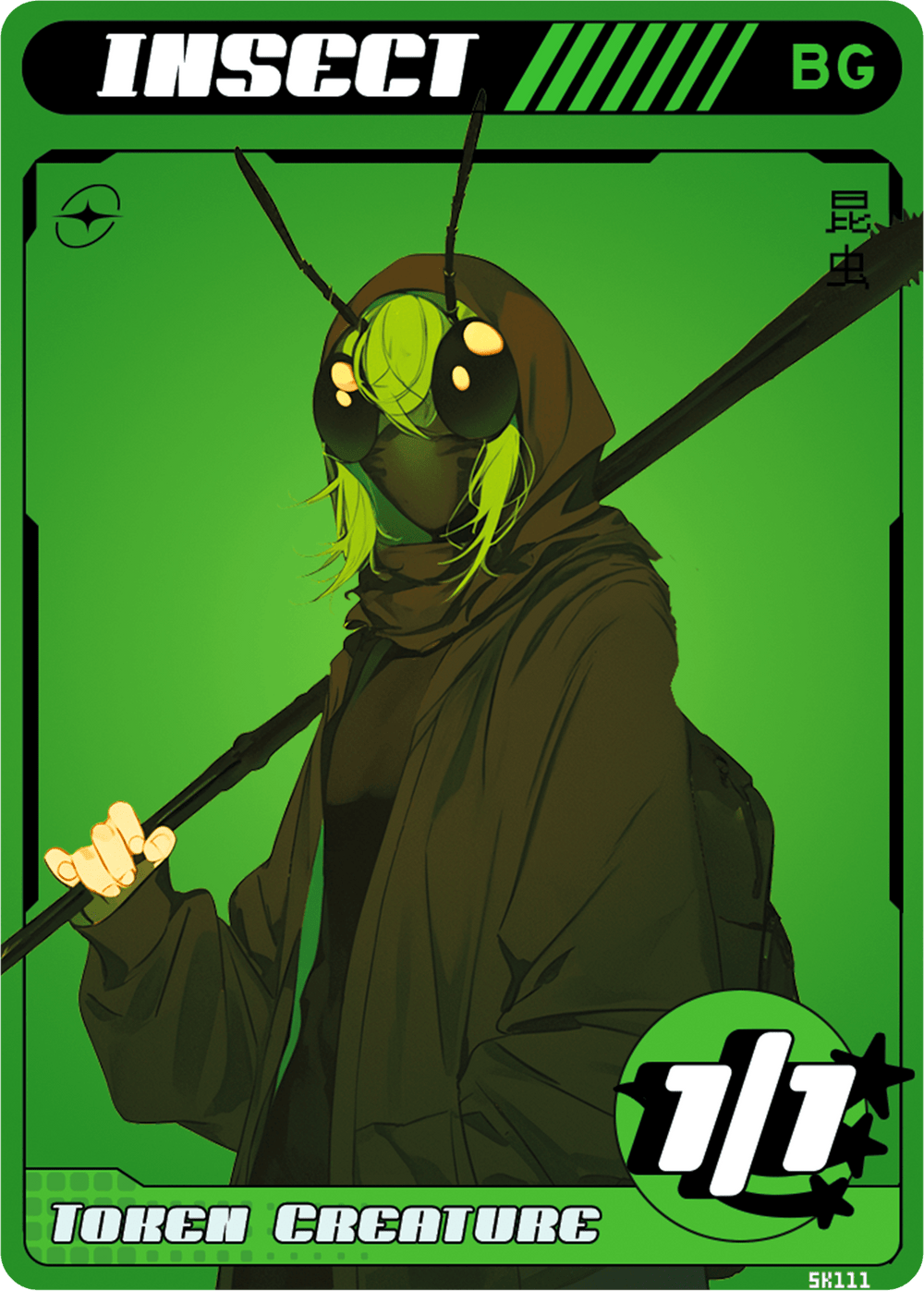 Insect Black/Green - Alfies