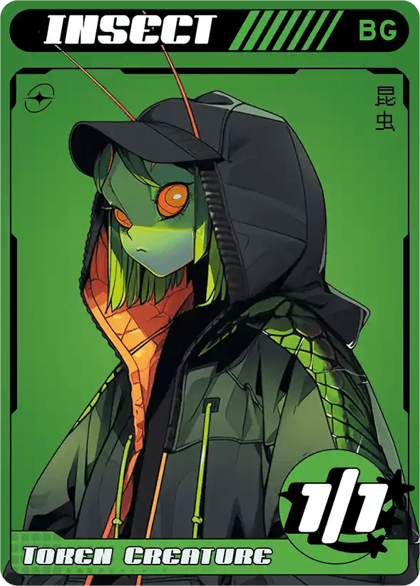 Insect Black/Green - Alfies