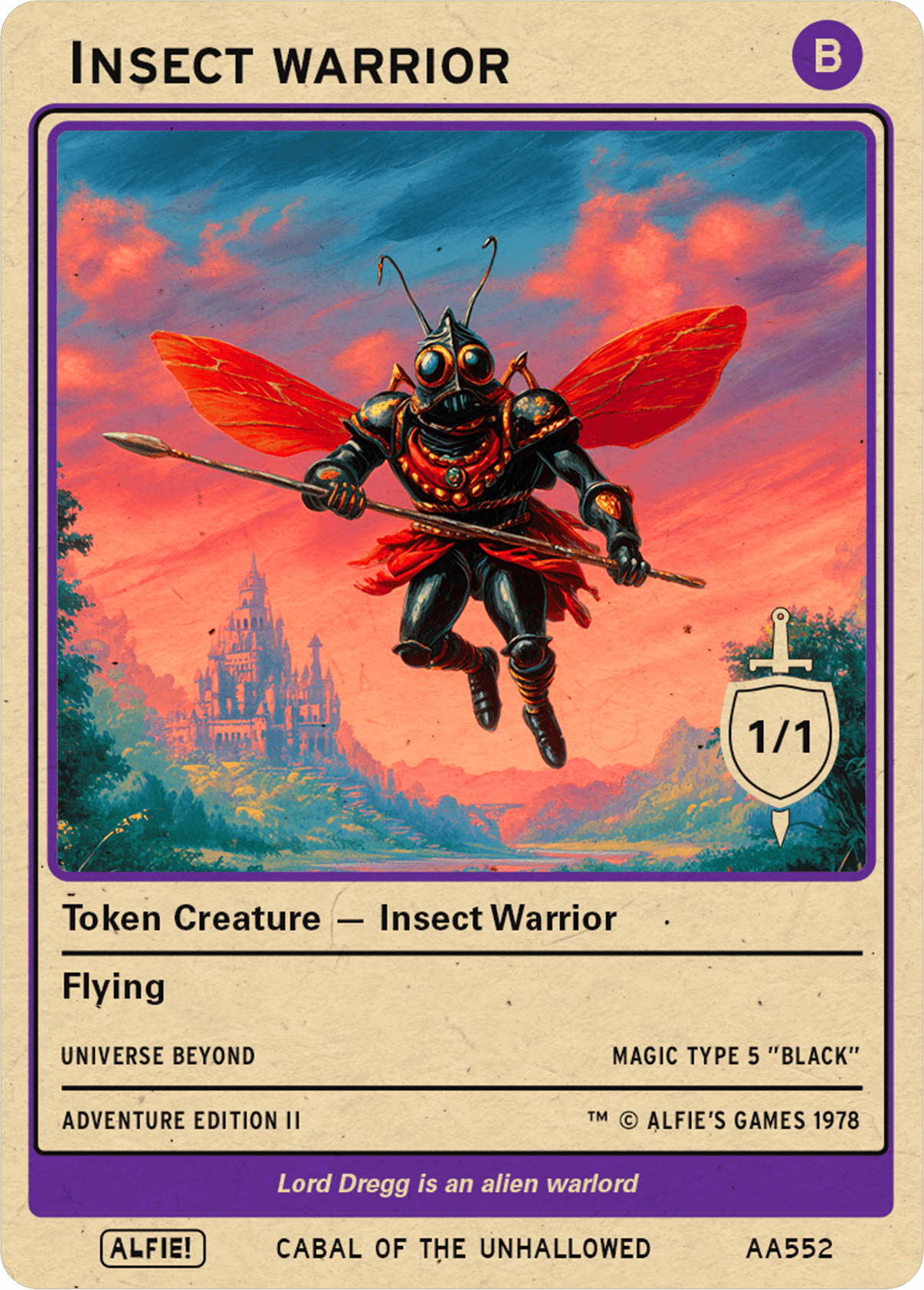 Insect Warrior - Alfies