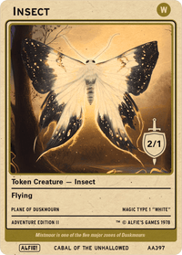 Insect White 2/1 Flying - Alfies