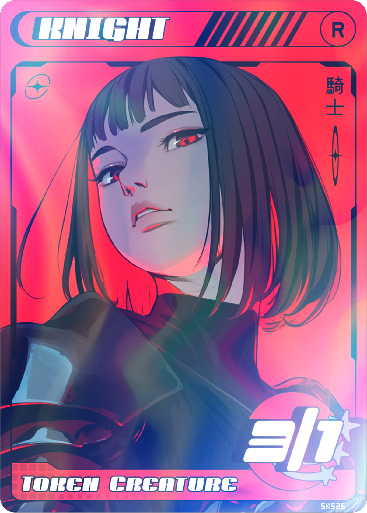 Knight 3/1 Red Foil - Alfies