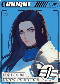 Knight White & Blue - Alfies