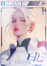Knight White Foil - Alfies
