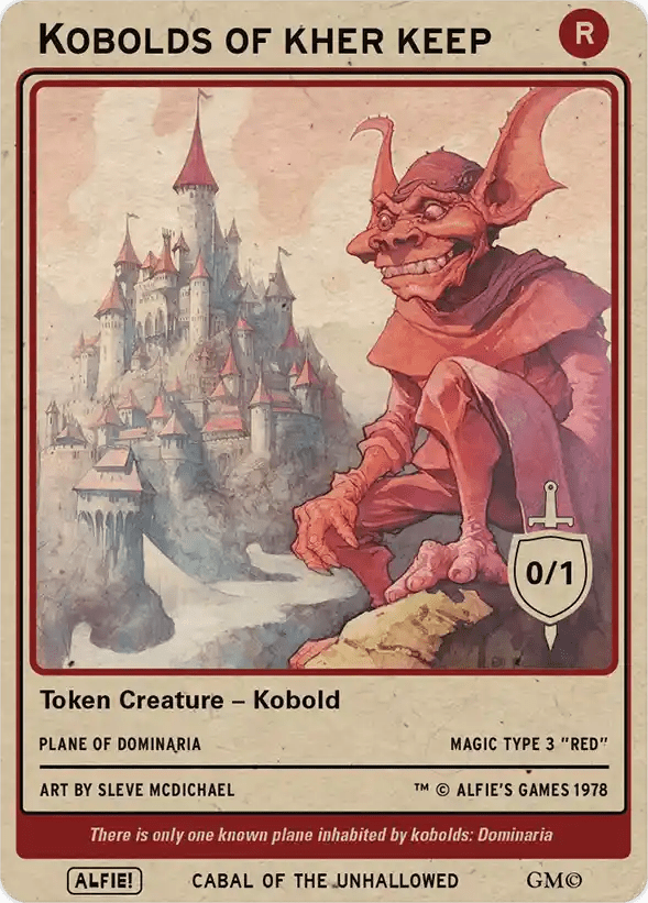 Kobolds of Kher Keep - Alfies