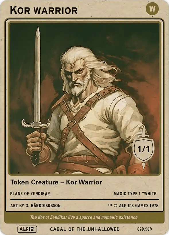 Kor Warrior - Alfies