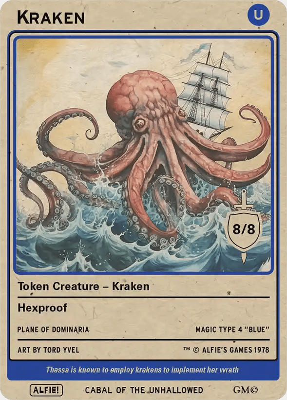Kraken 8/8 - Alfies