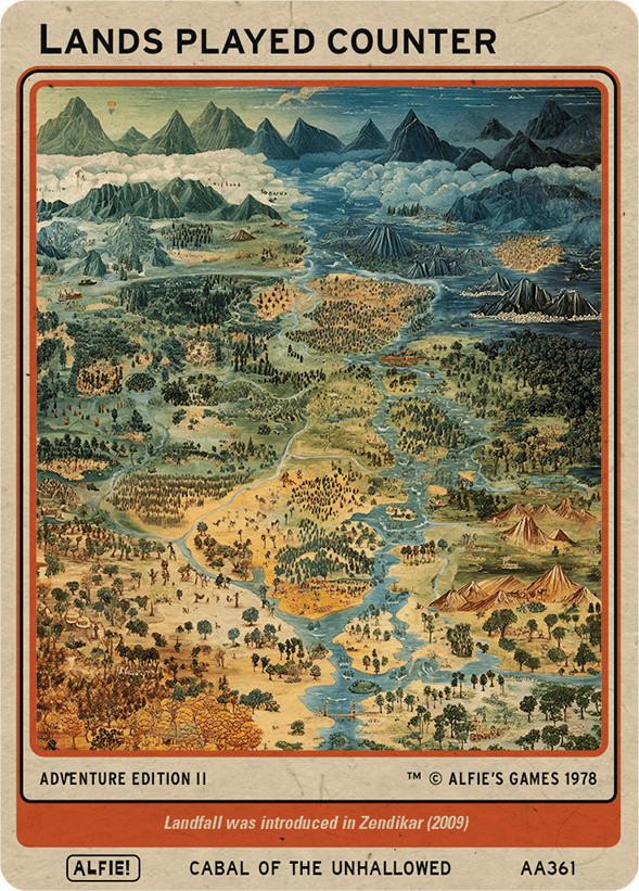 Lands Played - Alfies