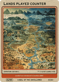 Lands Played - Alfies