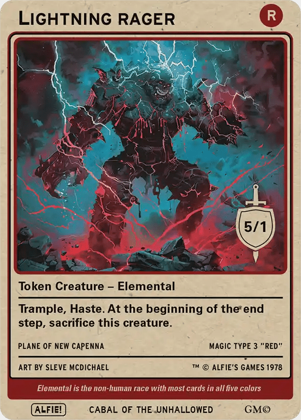 Lightning Rager - Alfies