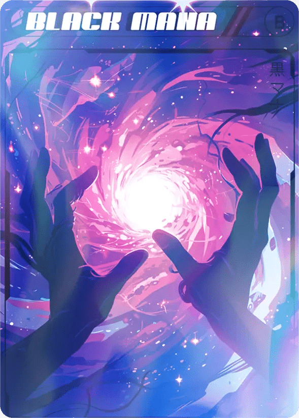 Mana Counter: Black Foil - Alfies