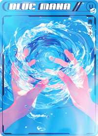 Mana Counter: Blue Foil - Alfies